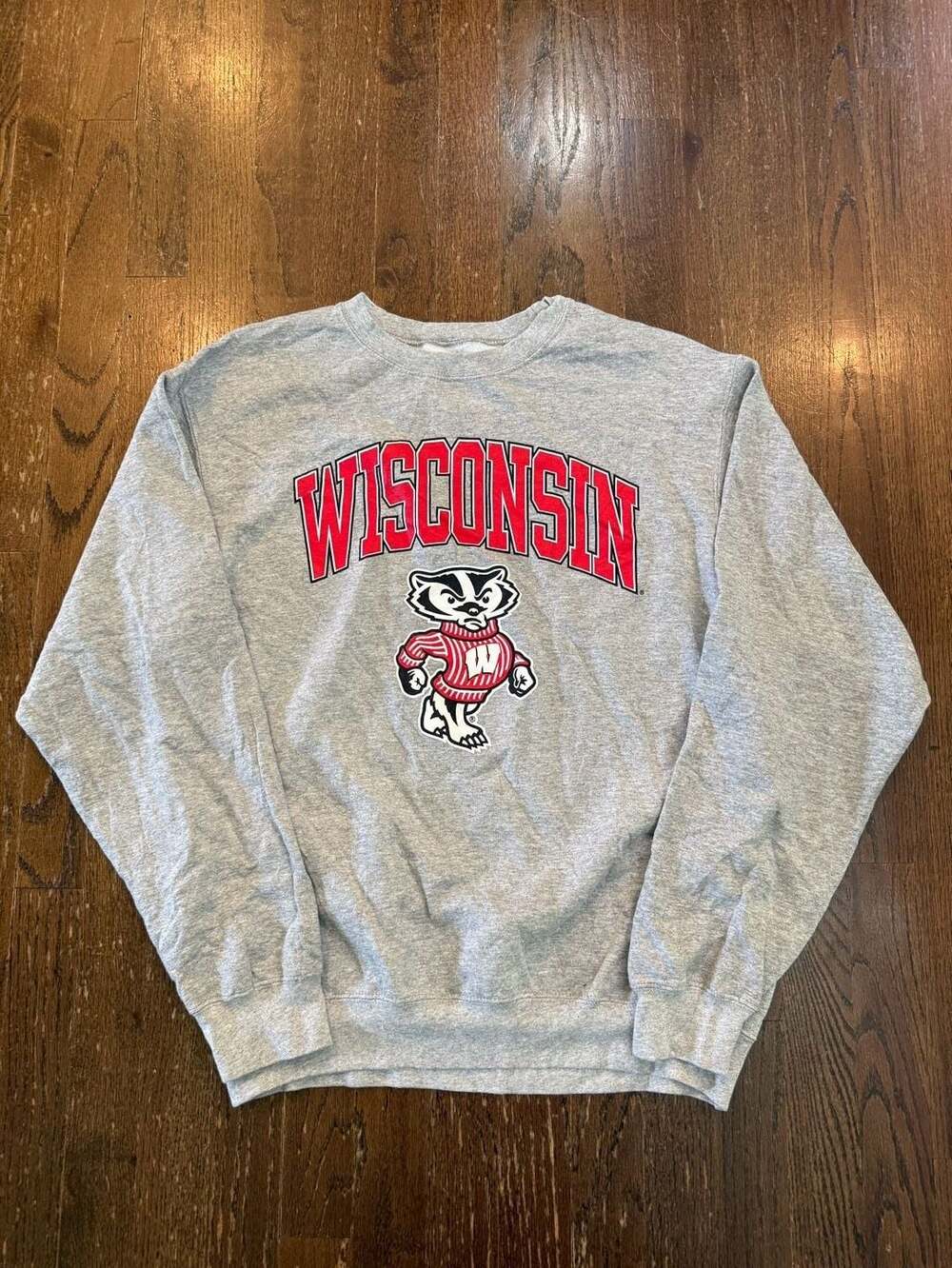 Vintage University of Wisconsin Badgers Crewneck Sweatshirt Sz M